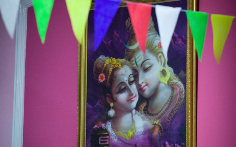 Naveen and Seerat, Gita Bhavan Hindu Temple